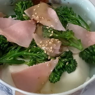 レンジで簡単！ 洋風アレンジ☆湯豆腐～♪